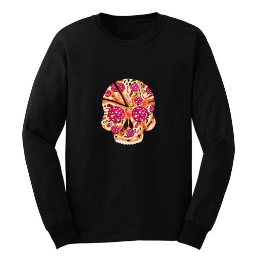 Skull Pizza Long Sleeve