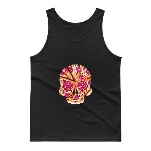 Skull Pizza Tank Top