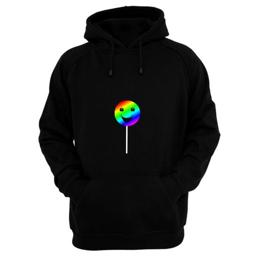 Smiling Rainbow Lollipop Hoodie