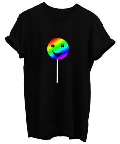 Smiling Rainbow Lollipop T Shirt