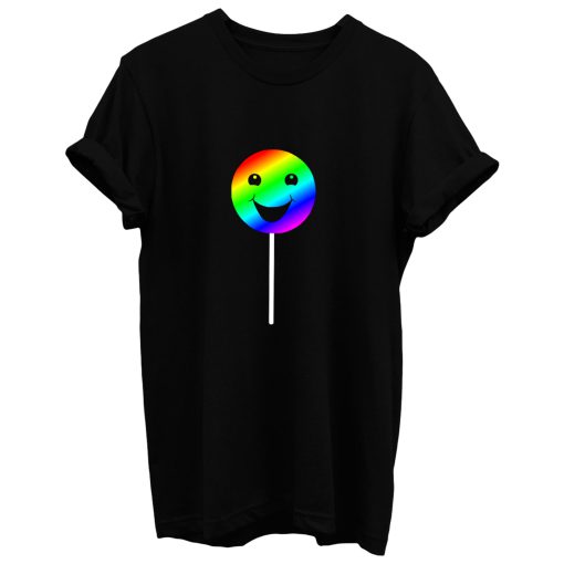 Smiling Rainbow Lollipop T Shirt