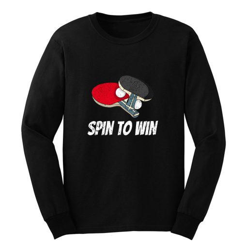 Spin To Win Table Tennis Long Sleeve