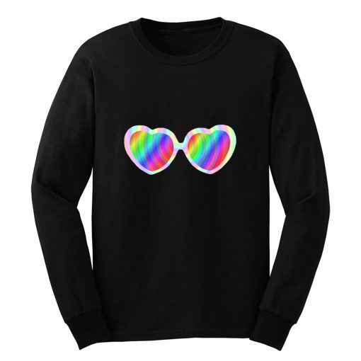 Spiral Hypnotize Heart Sunglasses Long Sleeve