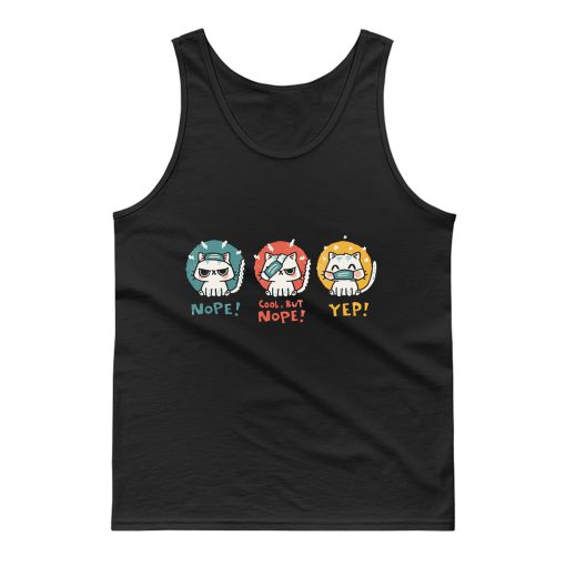 The Cat With The Mask Tank Top