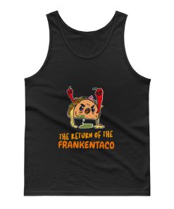 The Return Of The Frankentaco Frankenstein Halloween Design Tank Top