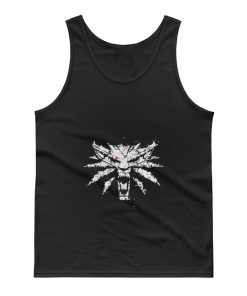 The Witcher Geralt Of Rivia Pendant Mark Tank Top