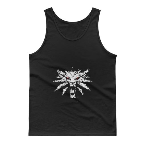 The Witcher Geralt Of Rivia Pendant Mark Tank Top