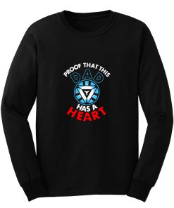 This Dad Has A Heart Long Sleeve