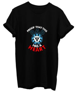 This Dad Has A Heart T Shirt