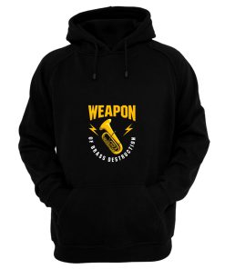 Tuba Musical Instrument For Music Hoodie