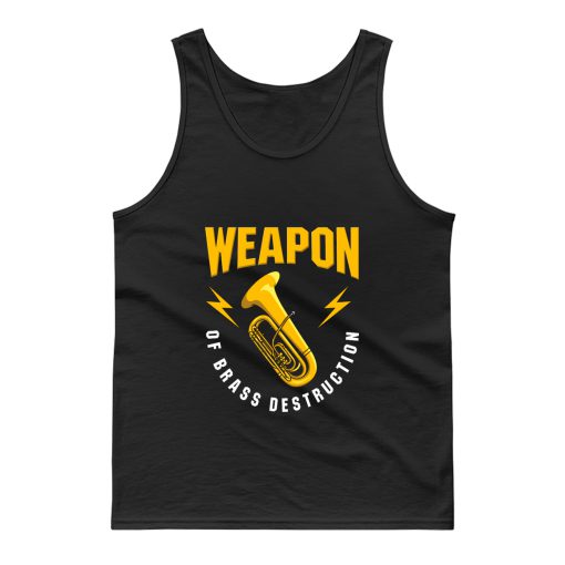 Tuba Musical Instrument For Music Tank Top