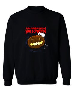 Twas The Night Before Halloween Sweatshirt