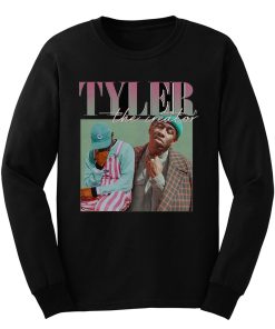 Tyler The Creator 90s Vintage Black Rapper Long Sleeve