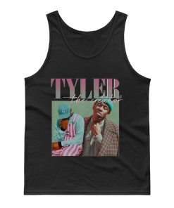 Tyler The Creator 90s Vintage Black Rapper Tank Top