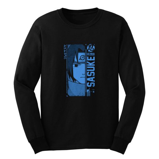 Uchiha Sasuke Blue Long Sleeve