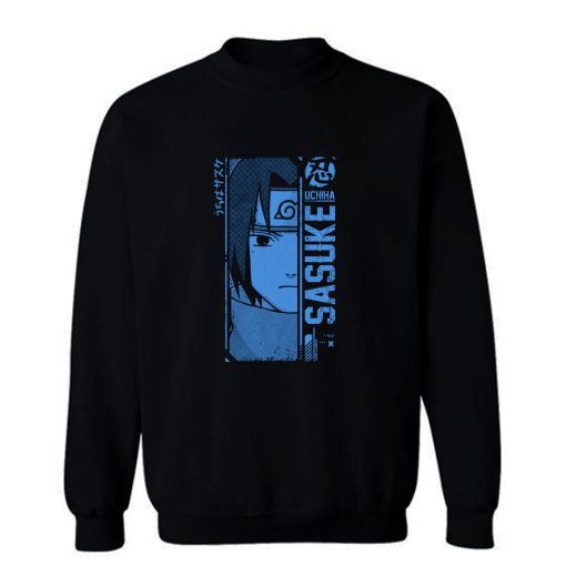 Uchiha Sasuke Blue Sweatshirt