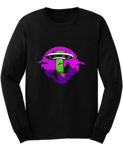 Ufo Abduction Yikes Long Sleeve