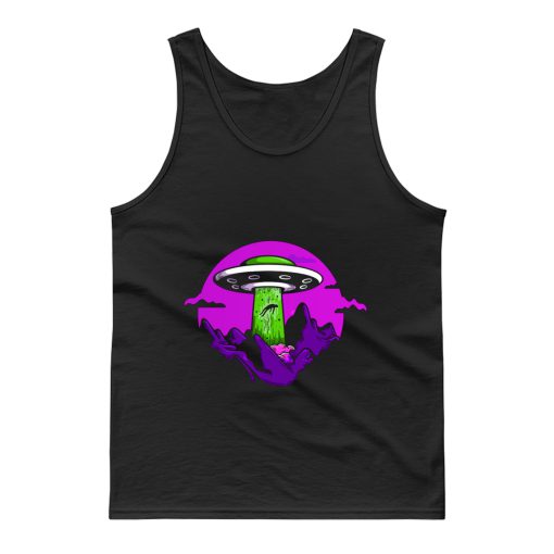 Ufo Abduction Yikes Tank Top