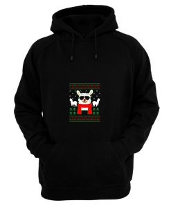 Ugly Christmas Llama Sweater Hoodie