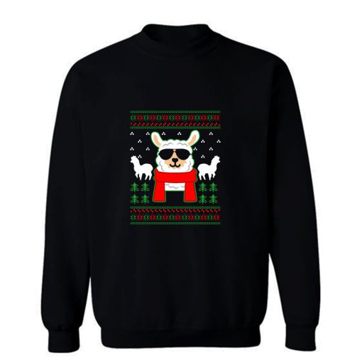 Ugly Christmas Llama Sweater Sweatshirt