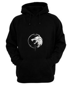 Whit3 W0lf Hoodie