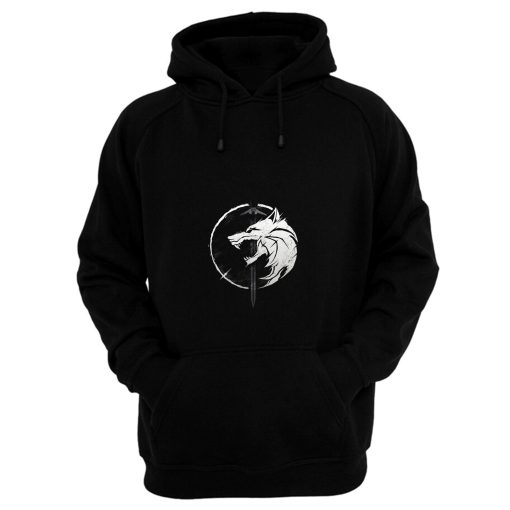 Whit3 W0lf Hoodie