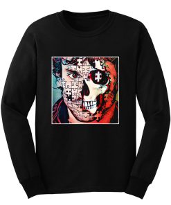 Will Graham Comic Style Puzzle Skull Long Sleeve