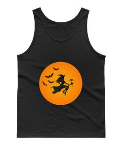 Witch On Broomstick Tank Top