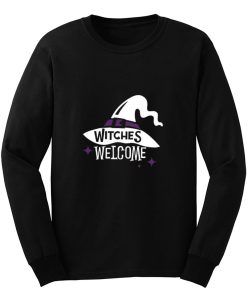 Witches Welcome Halloween Long Sleeve