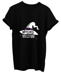 Witches Welcome Halloween T Shirt