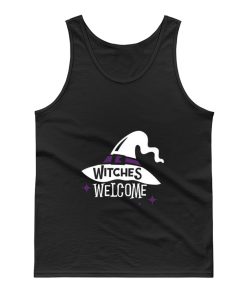 Witches Welcome Halloween Tank Top