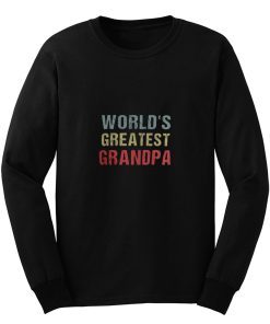 Worlds Greatest Grandpa Long Sleeve