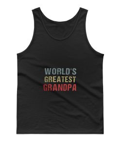 Worlds Greatest Grandpa Tank Top