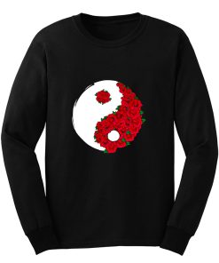 Yin And Yang Roses Long Sleeve