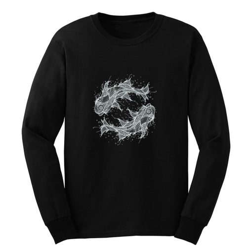 Zodiac Fish Circle Long Sleeve