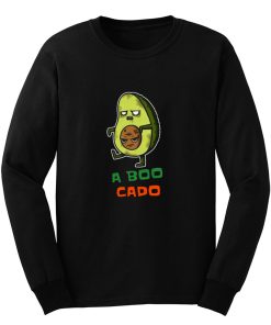 Zombie Avocado Halloween Long Sleeve