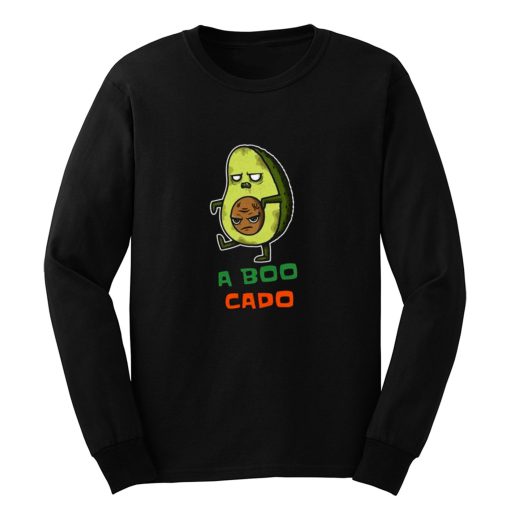 Zombie Avocado Halloween Long Sleeve