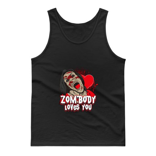 Zombody Loves You Tank Top