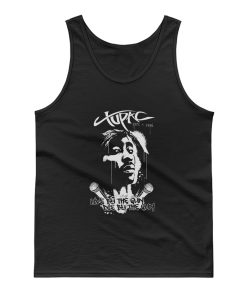 2pac Live By The Gun Die By The Gun Tank Top