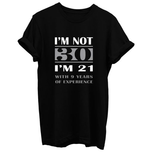 30th Birthday Racerback T Shirt