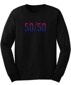 50 50 Bisexual Long Sleeve