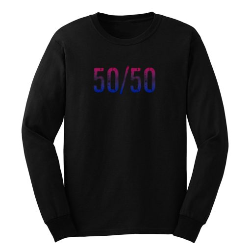 50 50 Bisexual Long Sleeve