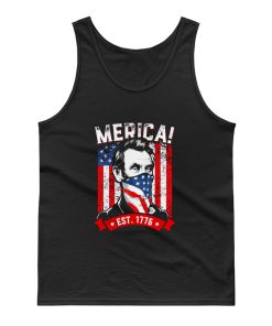 American Flag Murica 1776 Patriotic Tank Top