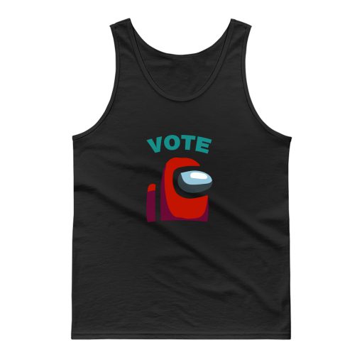 Among Us Impostor Vote Suspect Meme Funny Among Game Suss Tank Top