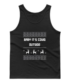 Baby Its Covid Outside 2020 Christmas Tank Top