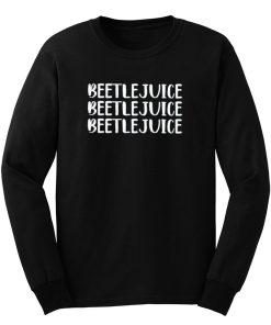 Beetle Juice Halloween Long Sleeve