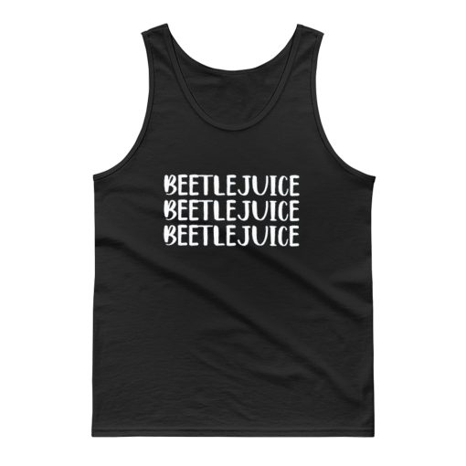 Beetle Juice Halloween Tank Top