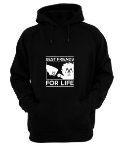 Best Friends For Life Bichon Frise Dog Owner Christmas Hoodie