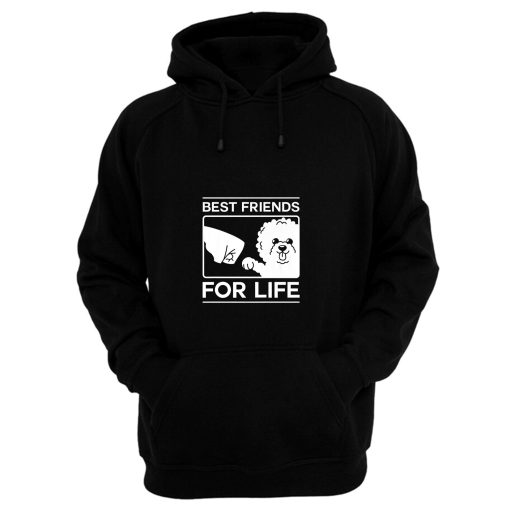 Best Friends For Life Bichon Frise Dog Owner Christmas Hoodie