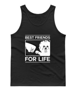 Best Friends For Life Bichon Frise Dog Owner Christmas Tank Top